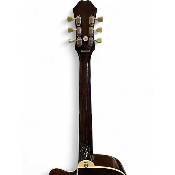 Used Epiphone hummingbird performer pro Vintage Sunburst Acoustic Electric Guitar