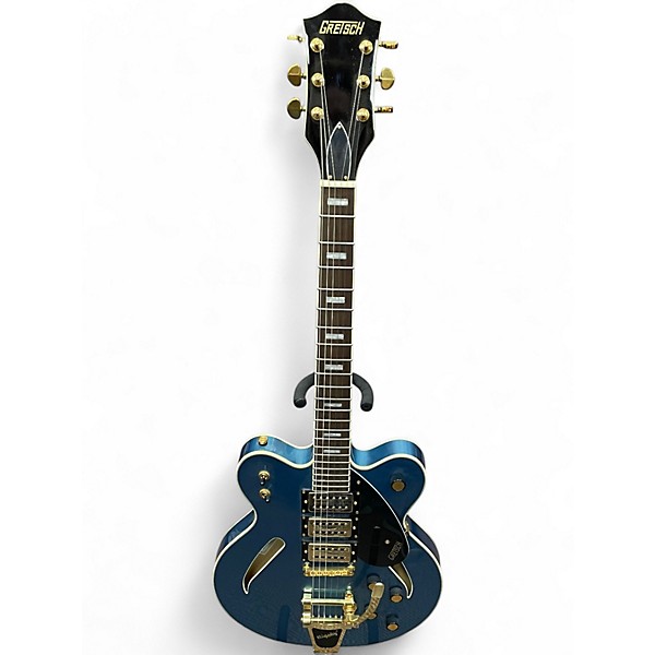 Used Gretsch Guitars CAT CB 3PU Riviera Blue Hollow Body Electric Guitar