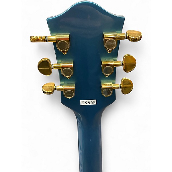 Used Gretsch Guitars CAT CB 3PU Riviera Blue Hollow Body Electric Guitar