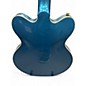 Used Gretsch Guitars CAT CB 3PU Riviera Blue Hollow Body Electric Guitar