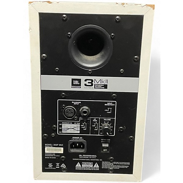 Used JBL 305P MkII White Powered Monitor