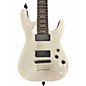 Used Schecter Guitar Research Demon 7 String White Solid Body Electric Guitar