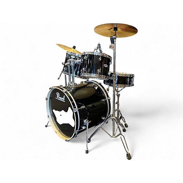 Used Pearl 5 Piece Forum Black Drum Kit