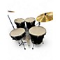 Used Pearl 5 Piece Forum Black Drum Kit