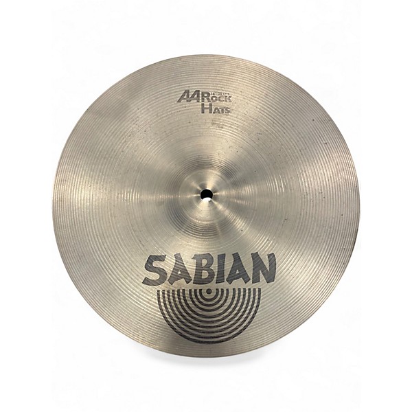 Used SABIAN 14in AA Rock Hi Hat Pair Cymbal