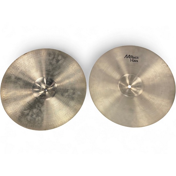 Used SABIAN 14in AA Rock Hi Hat Pair Cymbal