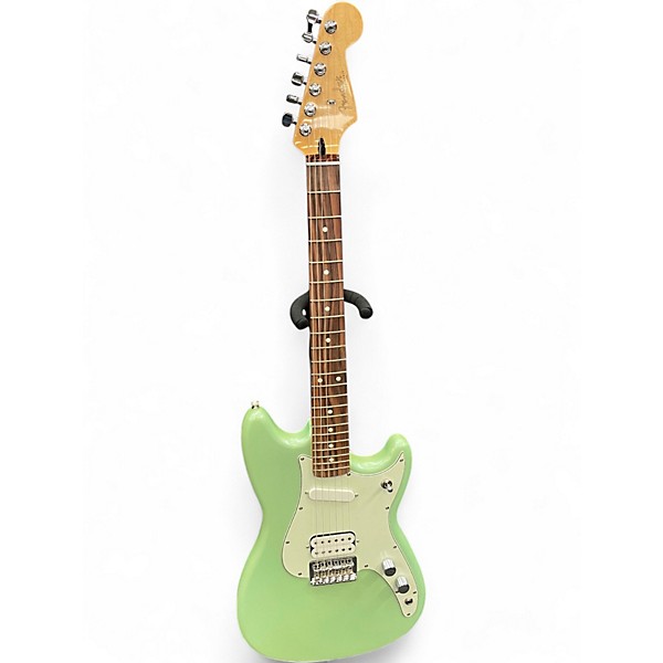 Used 2018 Fender Duo Sonic HS Seafoam Pearl Solid Body Electric Guitar