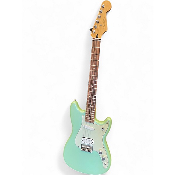Used 2018 Fender Duo Sonic HS Seafoam Pearl Solid Body Electric Guitar