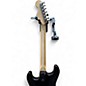 Vintage 1980s Squier Stratocaster Black Solid Body Electric Guitar