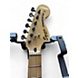 Vintage 1980s Squier Stratocaster Black Solid Body Electric Guitar