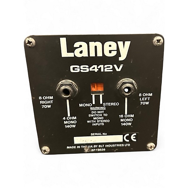 Used Laney GS412V Guitar Cabinet