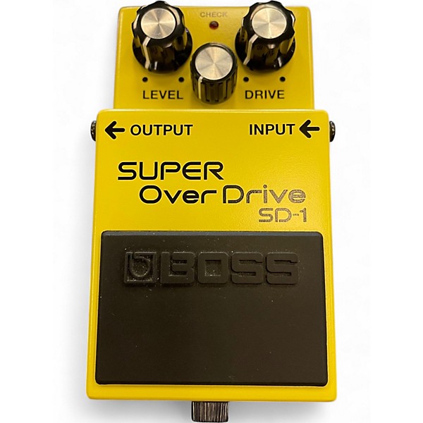 Used BOSS SD1 Super Overdrive Effect Pedal