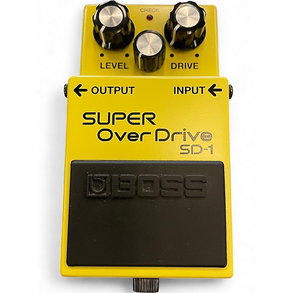 Used BOSS SD1 Super Overdrive Effect Pedal