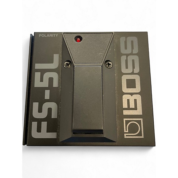 Used BOSS FS5L Latching Footswitch Sustain Pedal