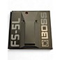 Used BOSS FS5L Latching Footswitch Sustain Pedal