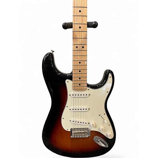 Used Fender Player Stratocaster 3 Tone Sunburst Solid Body Electric Guitar