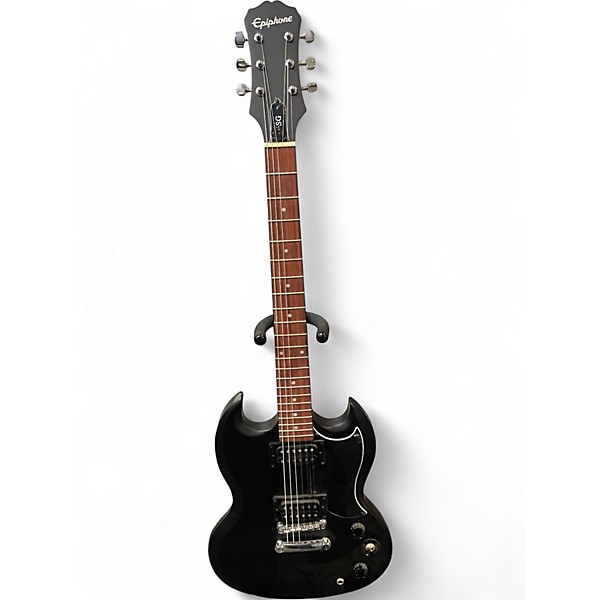 Used Epiphone SG Special Bolt On Satin Black Solid Body Electric Guitar
