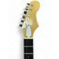 Used Harmony silhouette bigsby Gray Solid Body Electric Guitar