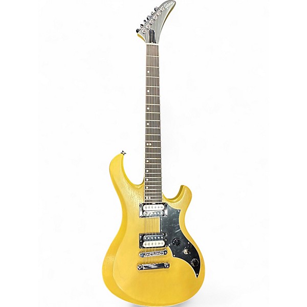 Used 2025 Gibson Victory TV Yellow Satin Solid Body Electric Guitar