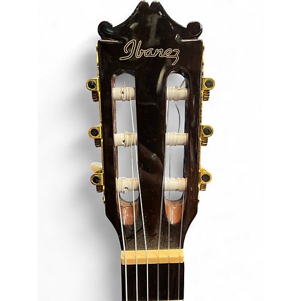 Used Ibanez GA5TCE Antique Natural Classical Acoustic Electric Guitar