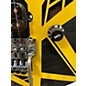 Used EVH Striped Series Electric Guitar Black Yellow Stripes Solid Body Electric Guitar