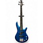 Used Ibanez GSRM20 Mikro Short Scale Blue Electric Bass Guitar thumbnail