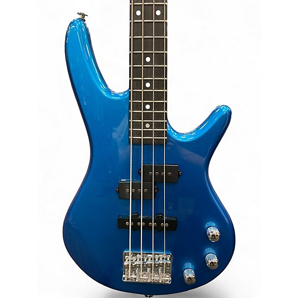 Used Ibanez GSRM20 Mikro Short Scale Blue Electric Bass Guitar