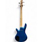 Used Ibanez GSRM20 Mikro Short Scale Blue Electric Bass Guitar
