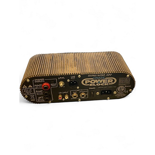 Used Crate PowerBlock Solid State Guitar Amp Head