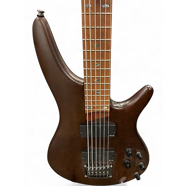 Used Ibanez SRC6 Walnut Electric Bass Guitar