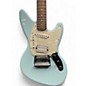 Used Fender Jagstang Blue Solid Body Electric Guitar