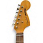 Used Fender Jagstang Blue Solid Body Electric Guitar