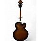 Used Ibanez AF55T Left Handed Flat Tobacco Hollow Body Electric Guitar