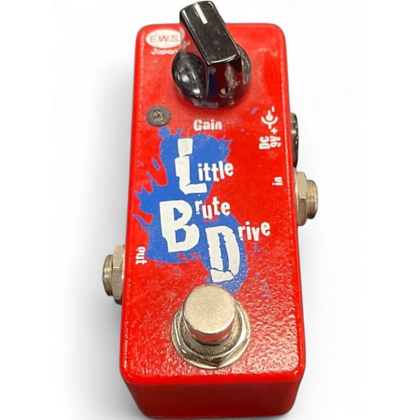Used EWS LITTLE BRUTE DRIVE Effect Pedal