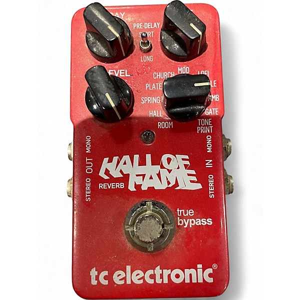 Used TC Electronic HALL OF FAME Pedal