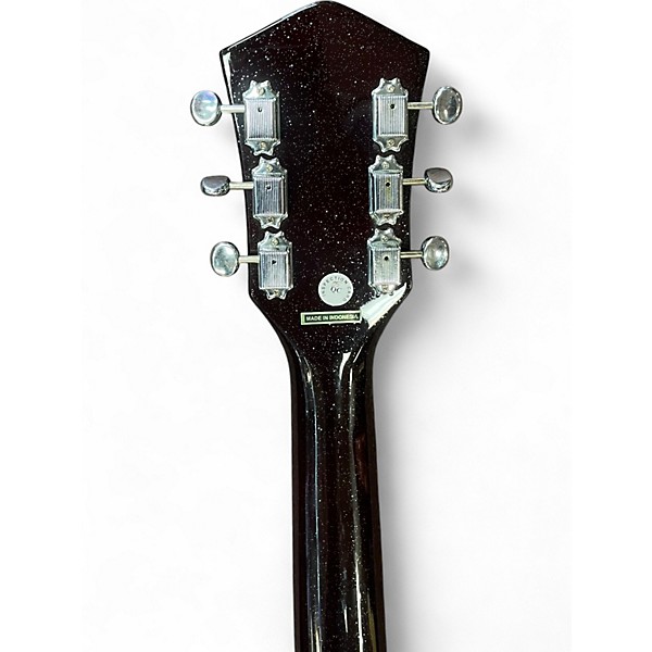 Used Silvertone JUPITER 1423 REISSUE REDBURST Solid Body Electric Guitar