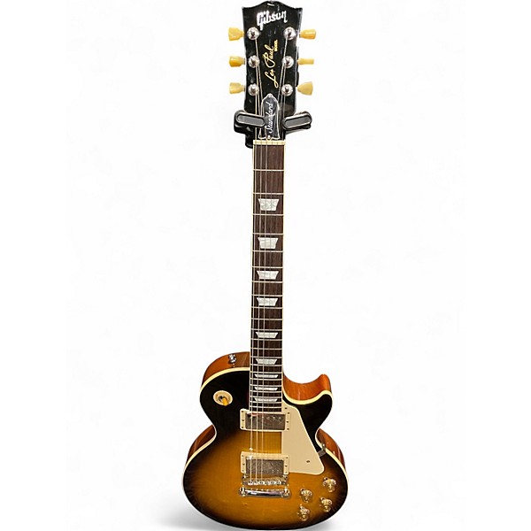 Used Gibson Les Paul Standard 1950S Neck 2 Tone Sunburst Solid Body Electric Guitar
