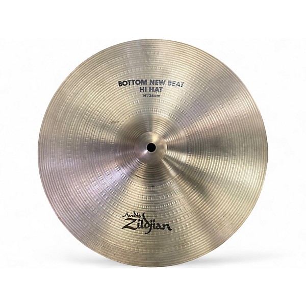 Used Zildjian 14in New Beat Hi Hat Bottom Cymbal
