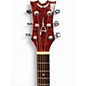 Used Dean EQA TCS Red to Black Fade Acoustic Guitar