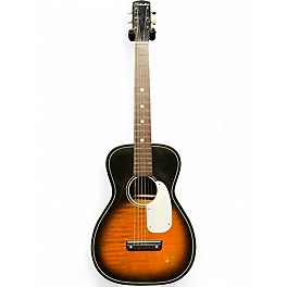 Used Silvertone 604 Parlor Sunburst Acoustic Guitar