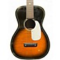 Used Silvertone 604 Parlor Sunburst Acoustic Guitar
