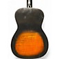 Used Silvertone 604 Parlor Sunburst Acoustic Guitar