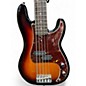 Used Fender AMERICAN PROFESSIONAL II 5-STRING PRECISION BASS Sunburst Electric Bass Guitar