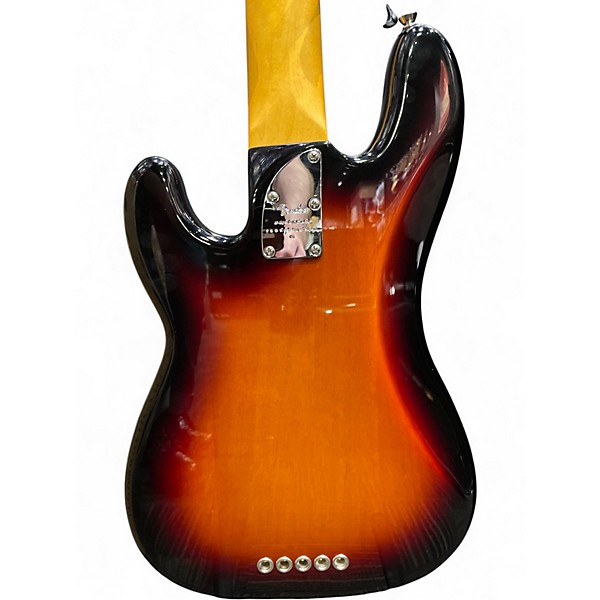 Used Fender AMERICAN PROFESSIONAL II 5-STRING PRECISION BASS Sunburst Electric Bass Guitar