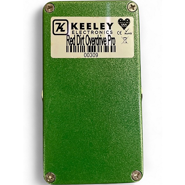 Used Keeley Red Dirt Overdrive Effect Pedal