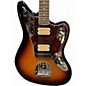 Used Fender Kurt Cobain Signature Jaguar 3 Color Sunburst Solid Body Electric Guitar