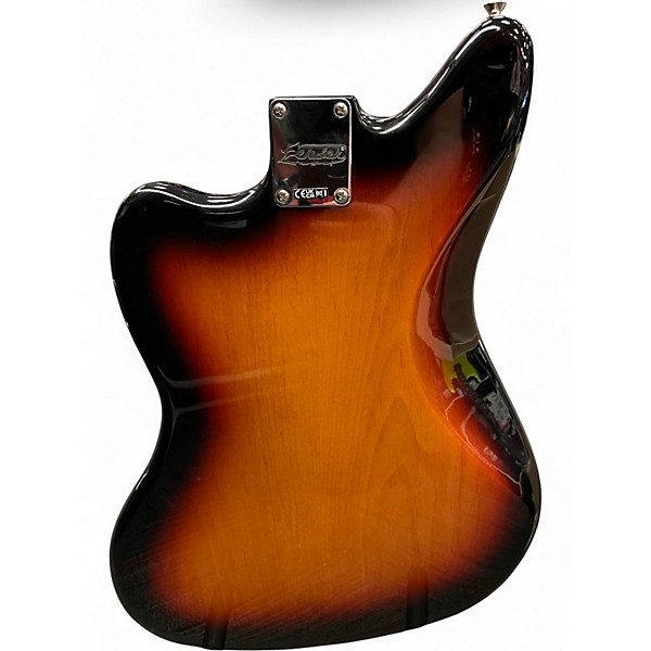 Used Fender Kurt Cobain Signature Jaguar 3 Color Sunburst Solid Body Electric Guitar