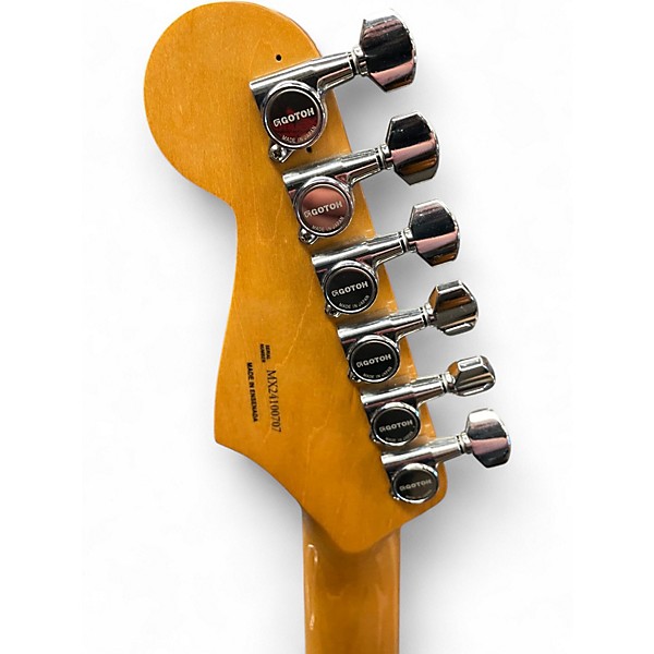 Used Fender Kurt Cobain Signature Jaguar 3 Color Sunburst Solid Body Electric Guitar