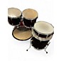 Used PDP by DW 5 Piece EZ Wine Red Drum Kit