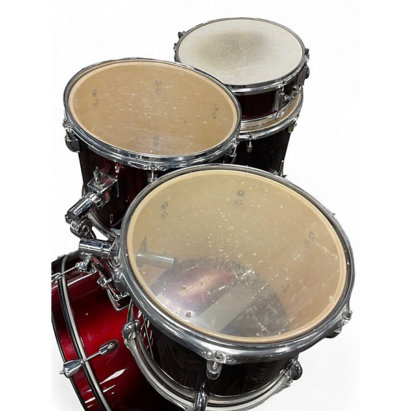 Used PDP by DW 5 Piece EZ Wine Red Drum Kit